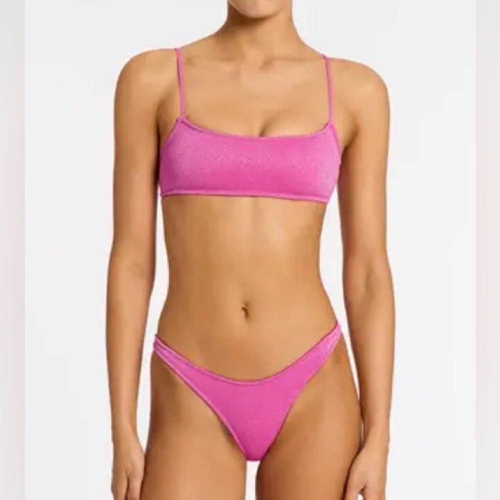 Pink Triangl Bikini Set MICA SPARKLY BIKINI